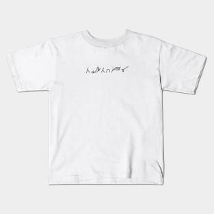 Aly Raisman's Tumbling pass in shorthand Kids T-Shirt